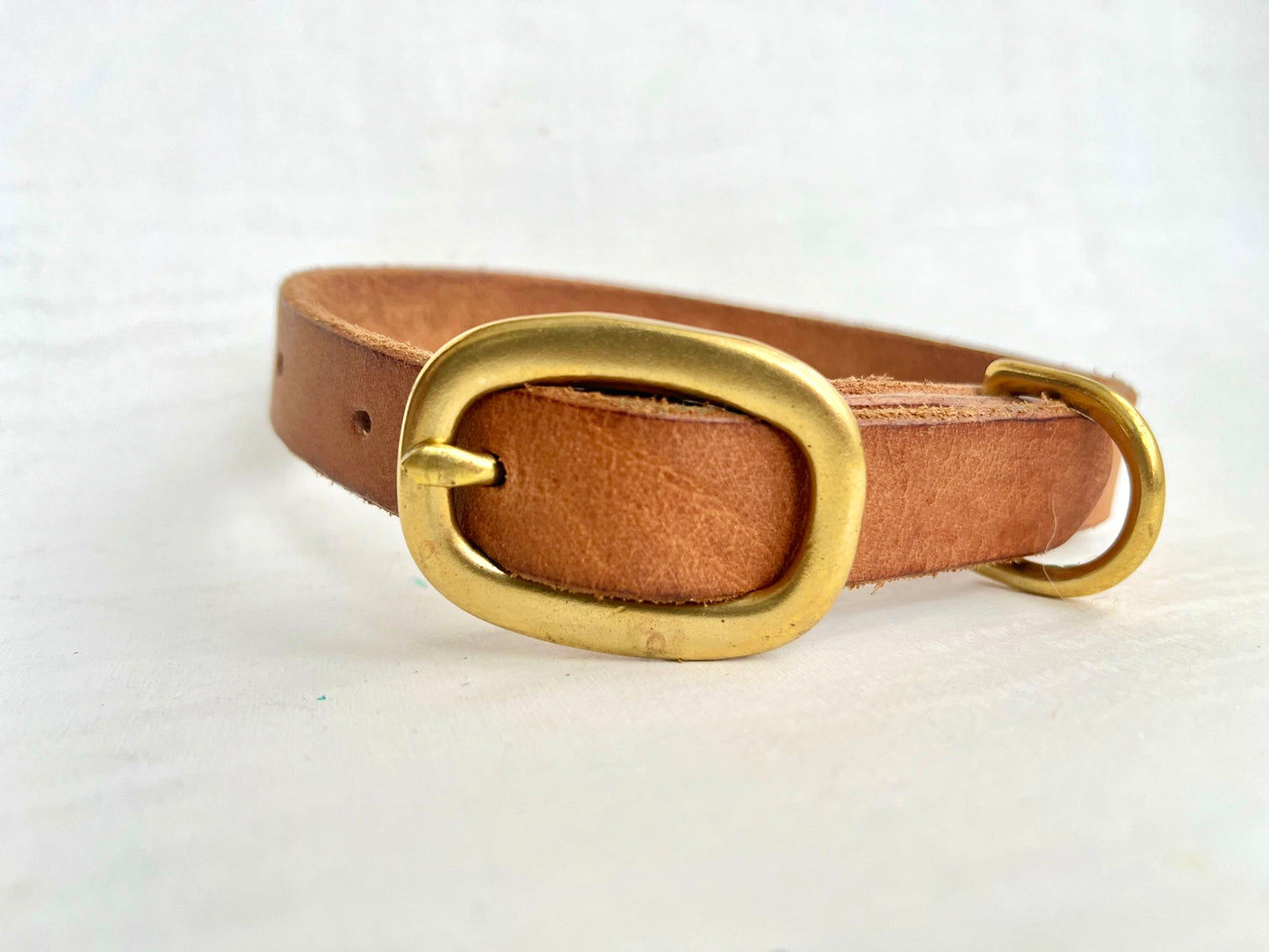Collier en cuir Nature