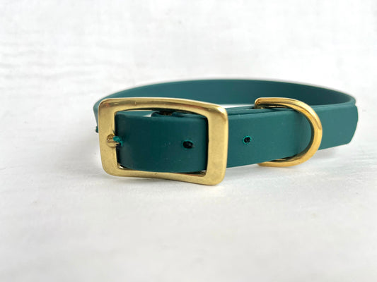 Collier en similicuir Vert