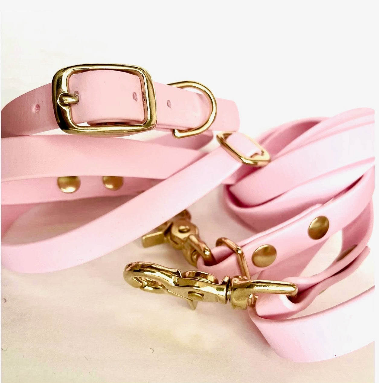 Laisse bandoulière en similicuir multi-positions